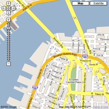 Brooklyn Heights Map